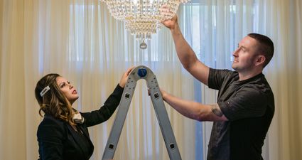 Chandelier Event Venue